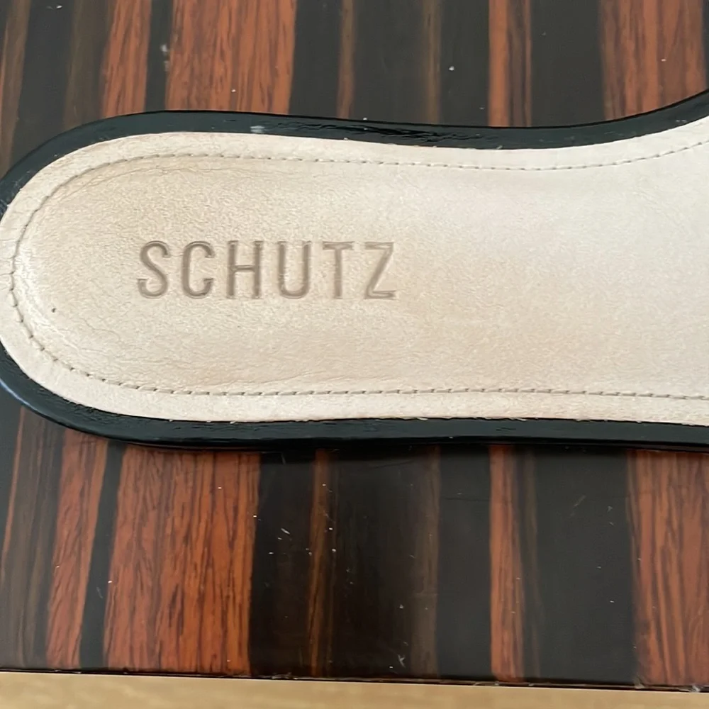 SCHUTZ /Black /Size 7.5B/ Flats/Gently Worn - Picture 5 of 6